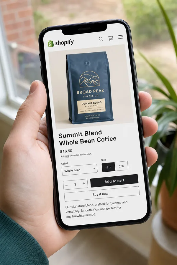 Custom product options the theme would not allow project screenshot